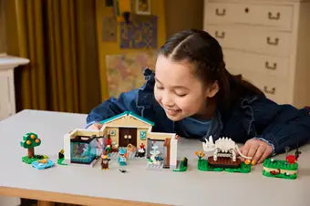 77056 Lego Animal Crossing La collezione del museo di Blatero