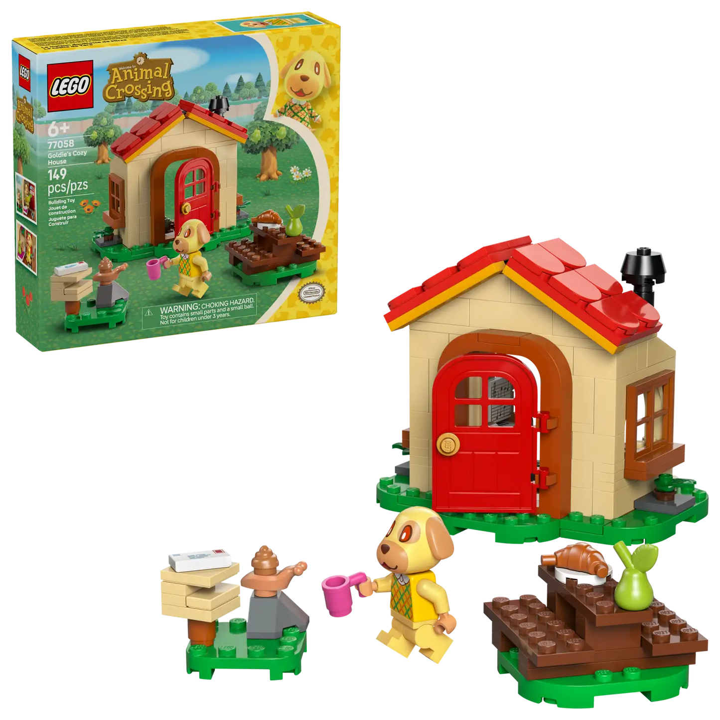 77058 Lego Animal Crossing La casetta di Dora