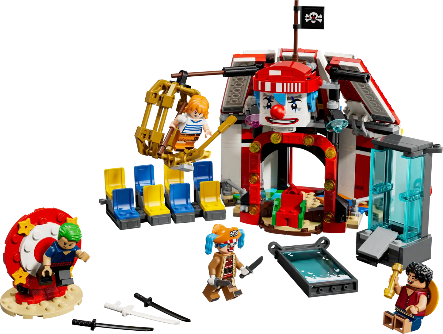 75637 LEGO ONE PIECE La tenda del circo di Bagy il Clown