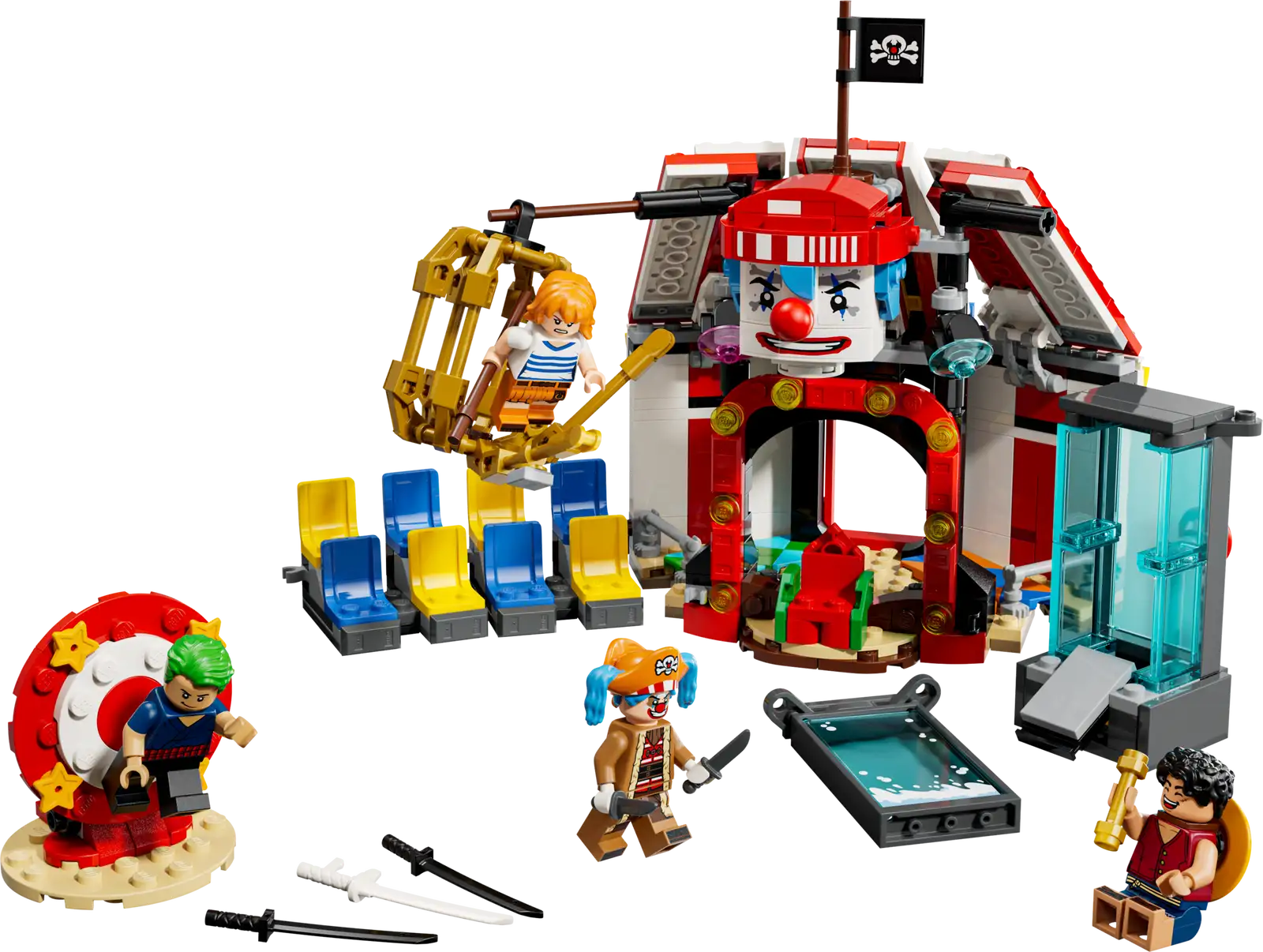 75637 LEGO ONE PIECE La tenda del circo di Bagy il Clown