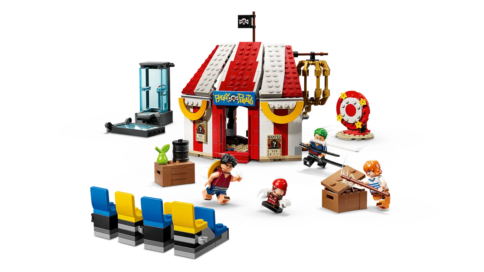 75637 LEGO ONE PIECE La tenda del circo di Bagy il Clown