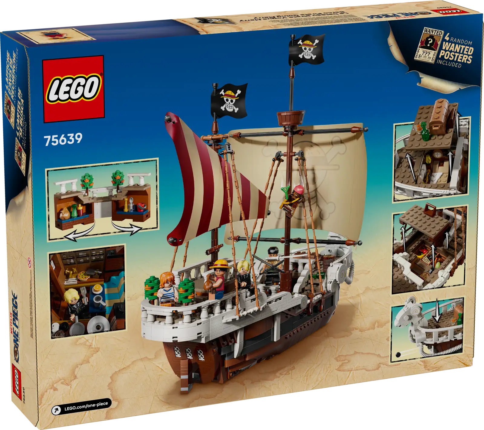 75639 LEGO ONE PIECE La nave pirata Going Merry