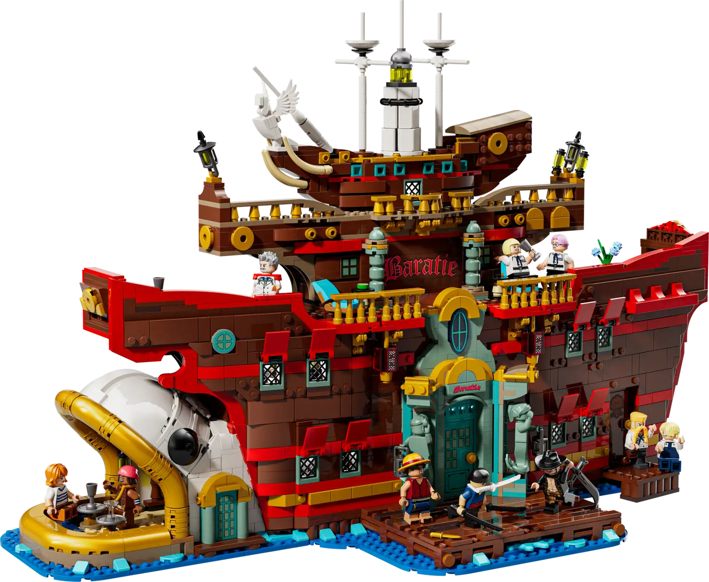 75640 LEGO ONE PIECE 75640 Baratie, il ristorante galleggiante