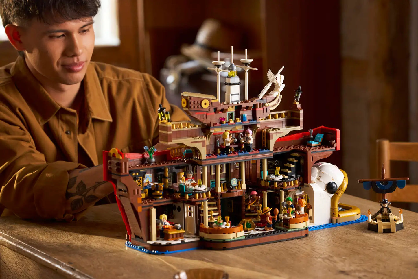 75640 LEGO ONE PIECE 75640 Baratie, il ristorante galleggiante