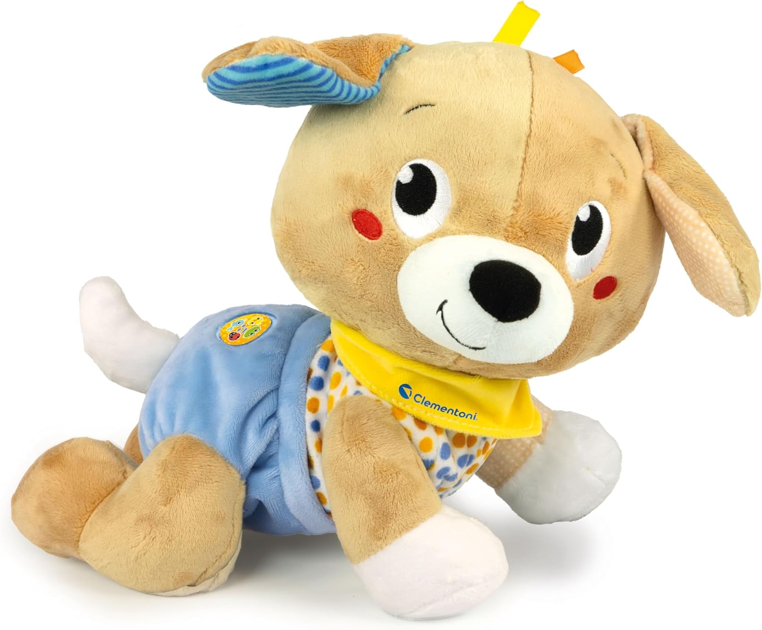 17986 Clementoni Baby Billo Bau Gattona con Me  Peluche Interattivo Educativo