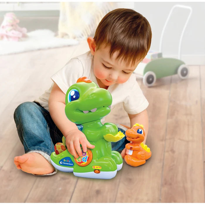17953.4 Clementoni DINO & BABY DINO  Centro Attività Interattivo 1236Mesi