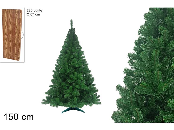 Albero di Natale 150 cm Super Eco con 230 Punte  03J50-230PB