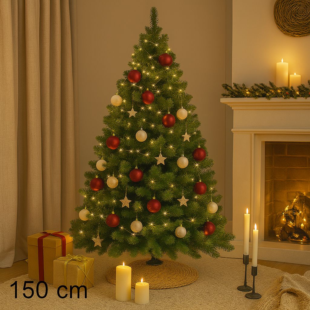 Albero di Natale 150 cm Super Eco con 230 Punte  03J50-230PB