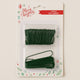 Ganci per Albero Natale 150 pz Verdi in metallo 3,8 cm e 6,3 cm  JM-14150G
