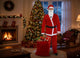 Vestito Babbo Natale Adulto in Velluto  Costume Natalizio Classico  HY20010