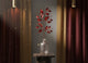 Stelo Aghifoglia Rosso 50 cm | Decorazione Natalizia Elegante per Vasi e Composi