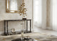 Stelo Aghifoglia Oro 50 cm Ramo Decorativo Natalizio Elegante per Vasi