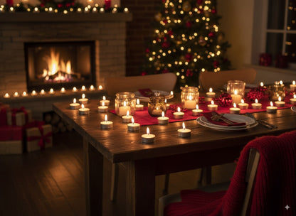 Set 50 candele tealight in PVC 12 g durata 4 ore Lumini bianchi per decorazioni