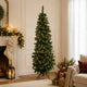 Albero di Natale Slim 120 cm Verde 160 Punte  Salvaspazio