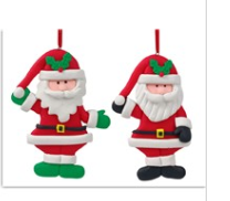 Appendino Babbo Natale Natalizio  addobbi Natalizi colore casuale  LJDS25-015ABC