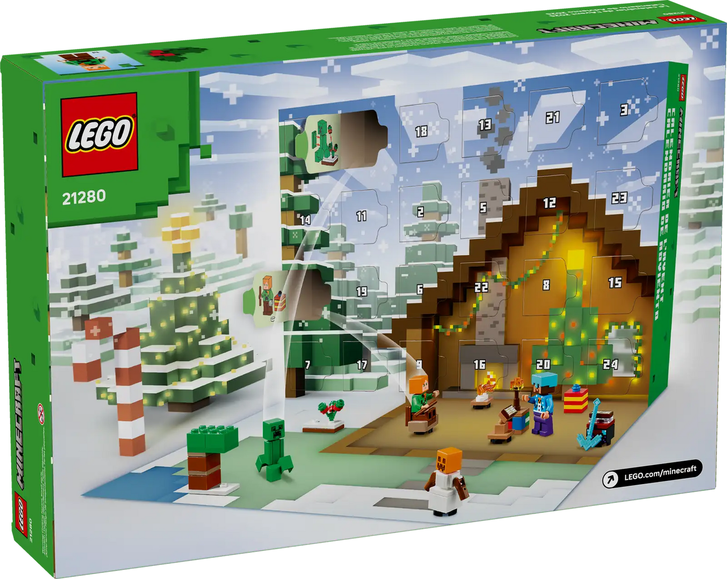 21280 LEGO Minecraft Calendario del Avvento 2025