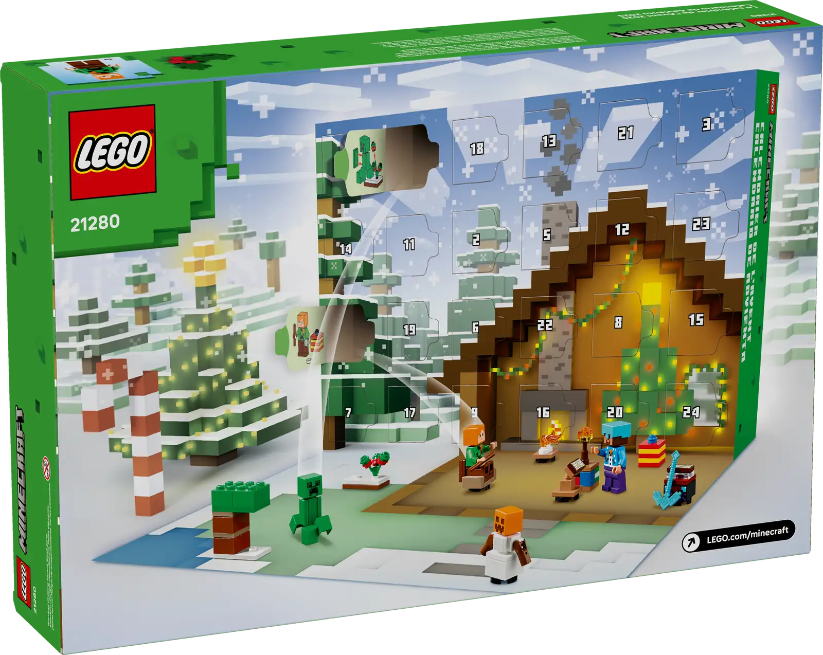 21280 LEGO Minecraft Calendario del Avvento 2025