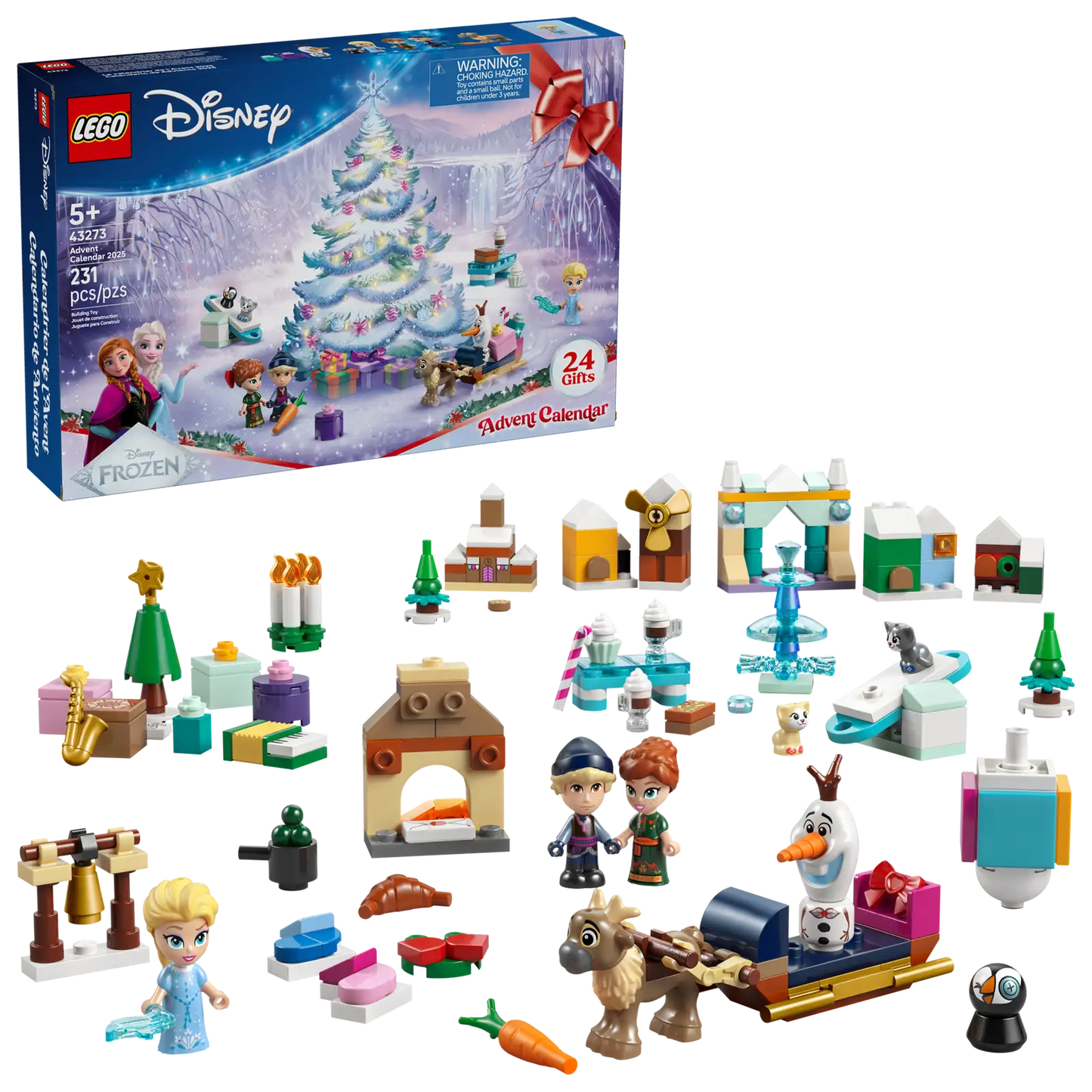 43273 LEGO Disney Princess Calendario del Avvento 2025