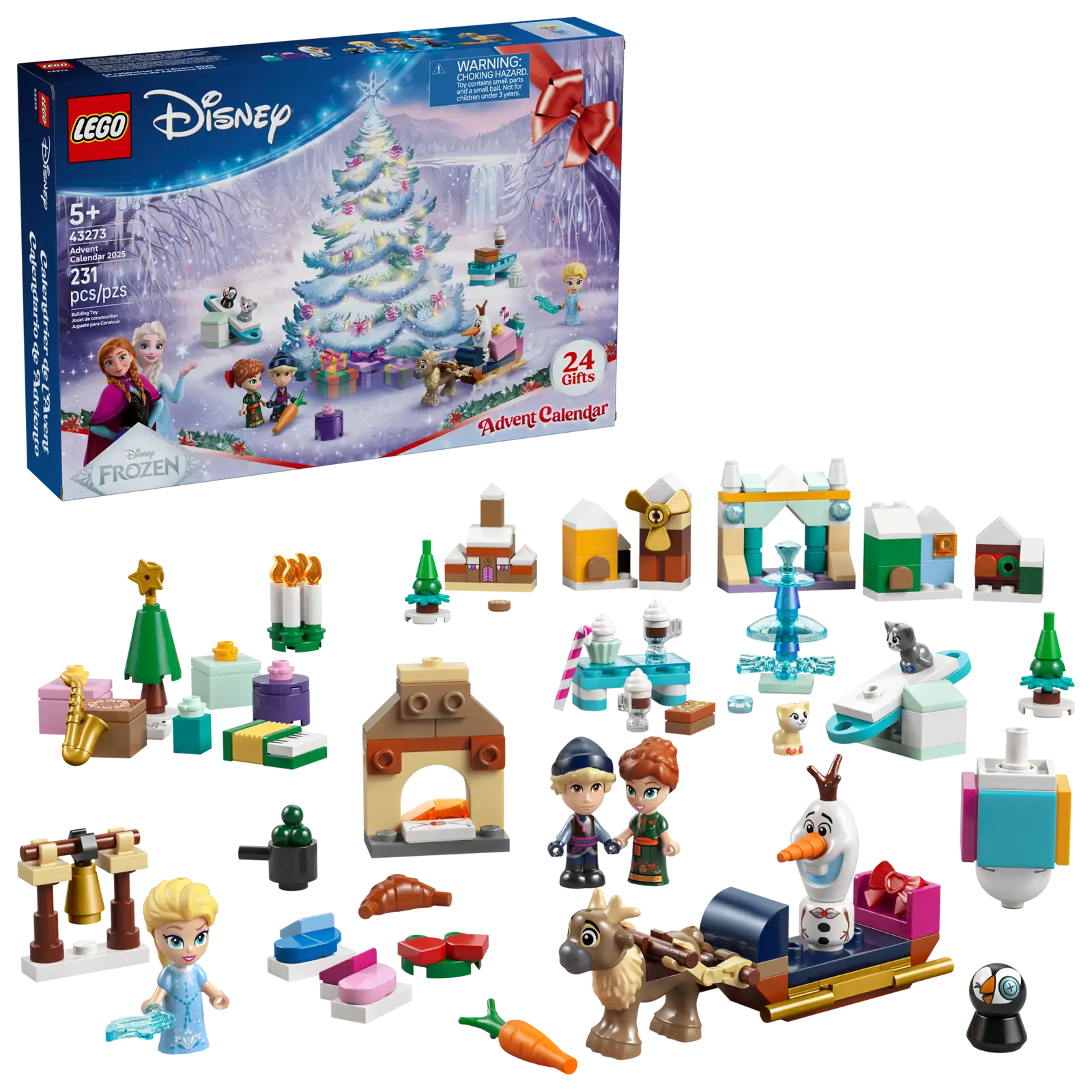 43273 LEGO Disney Princess Calendario del Avvento 2025
