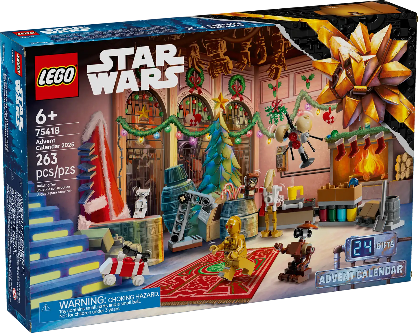 75418 LEGO Star Wars Calendario del Avvento 2025