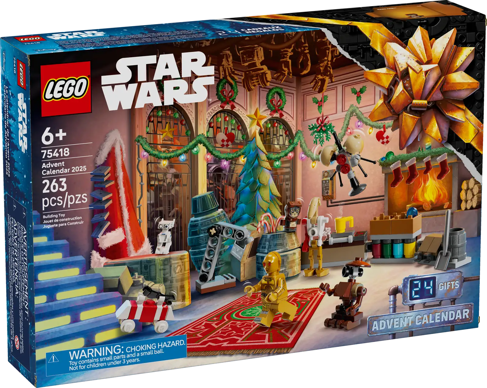 75418 LEGO Star Wars Calendario del Avvento 2025