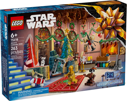 75418 LEGO Star Wars Calendario del Avvento 2025