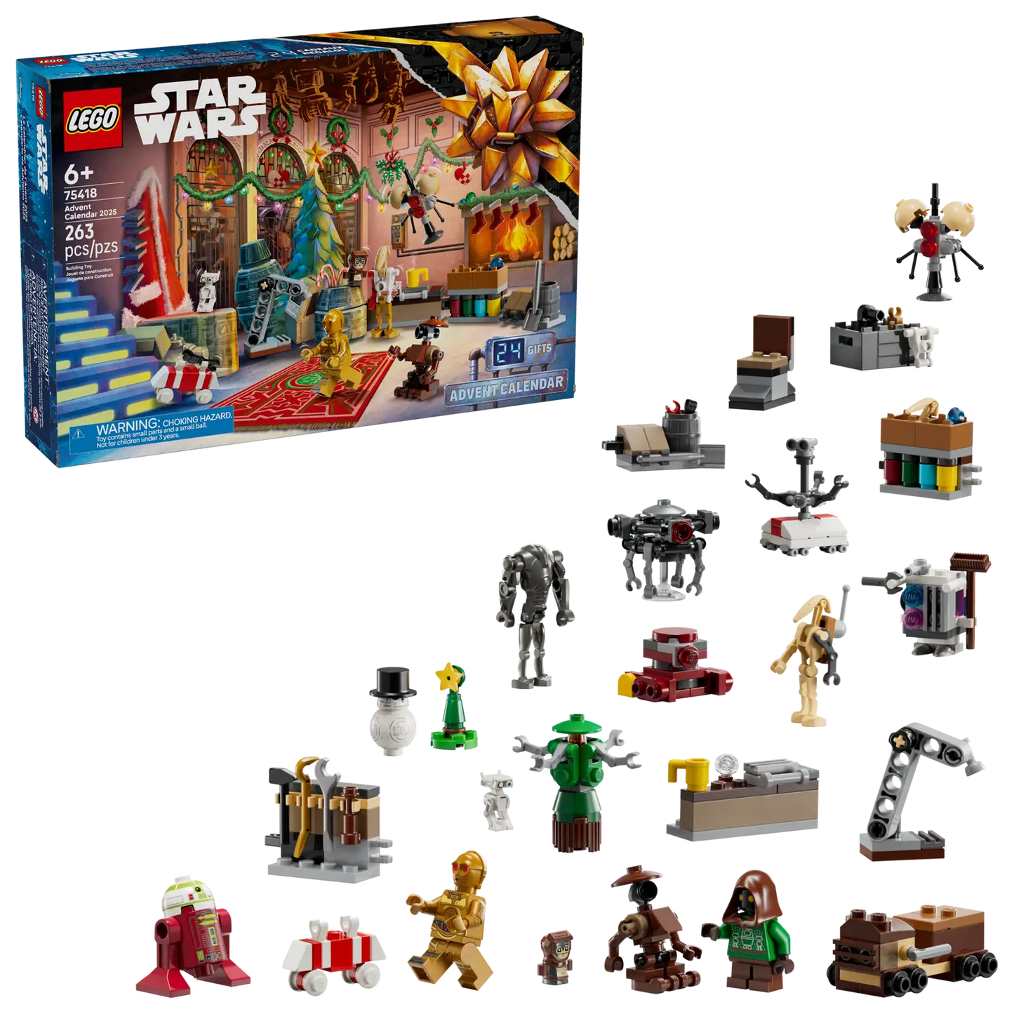 75418 LEGO Star Wars Calendario del Avvento 2025