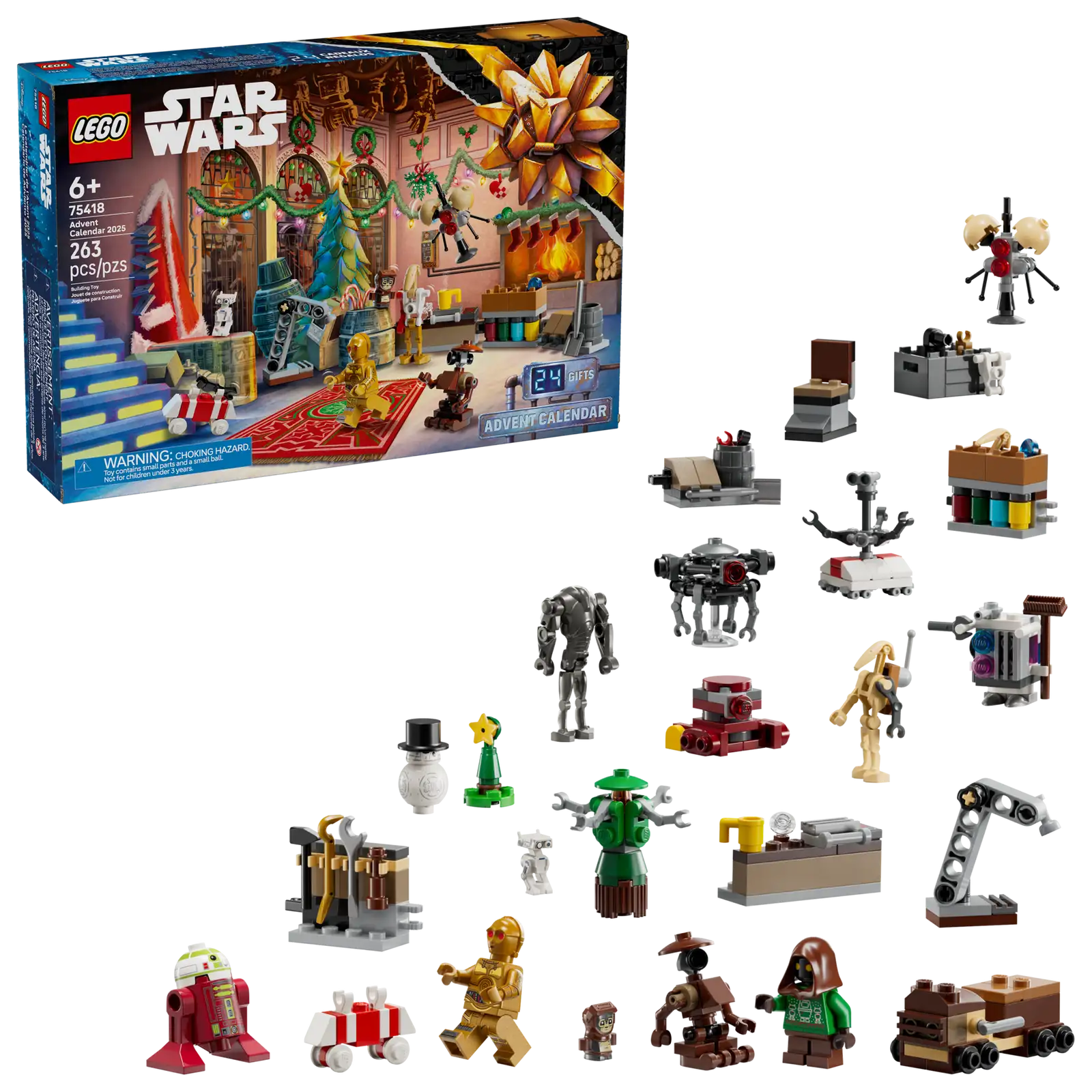 75418 LEGO Star Wars Calendario del Avvento 2025