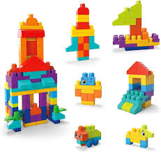 HHM96  Mattel Mega Bloks Bigger Building Bag 150 Blocchi Colorati per Bambini 1+