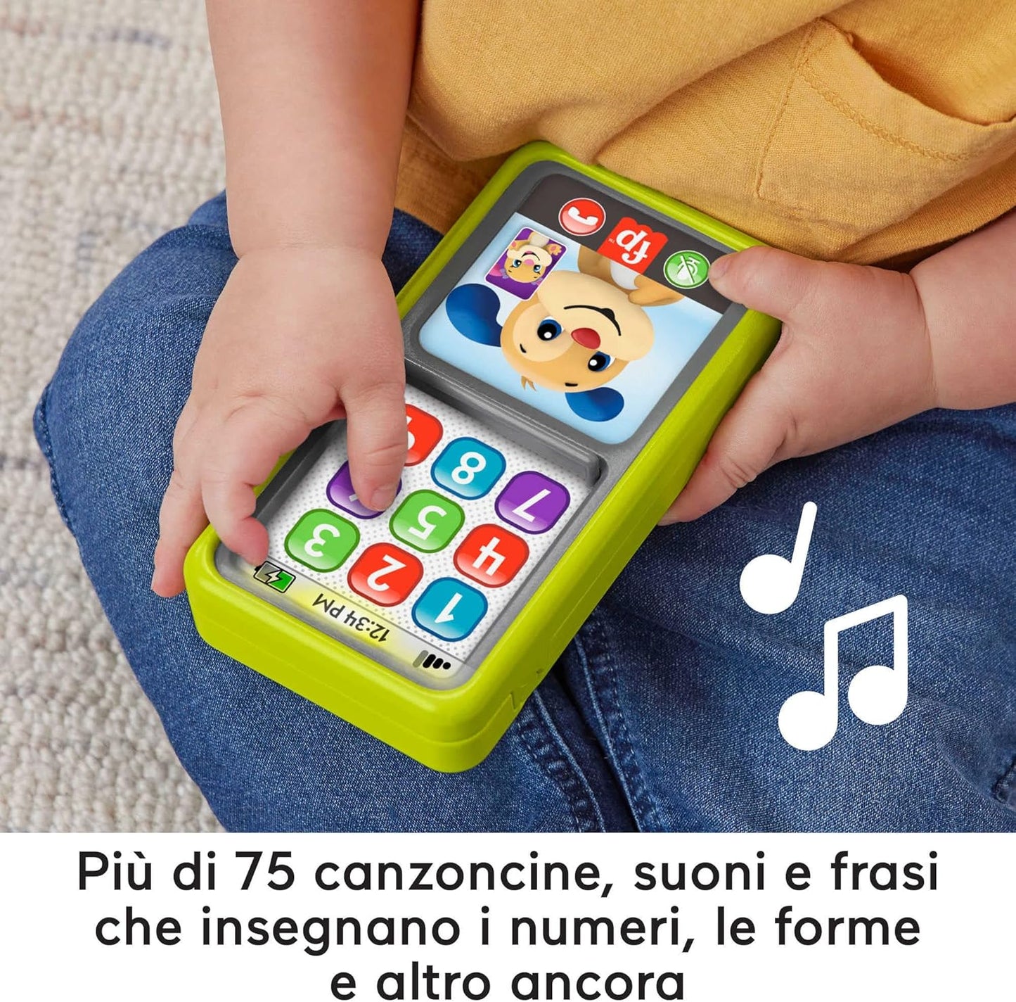 MAttel Fisher-Price Smartphone Scorri e Impara  Gioco Educativo Interattivo 6M+