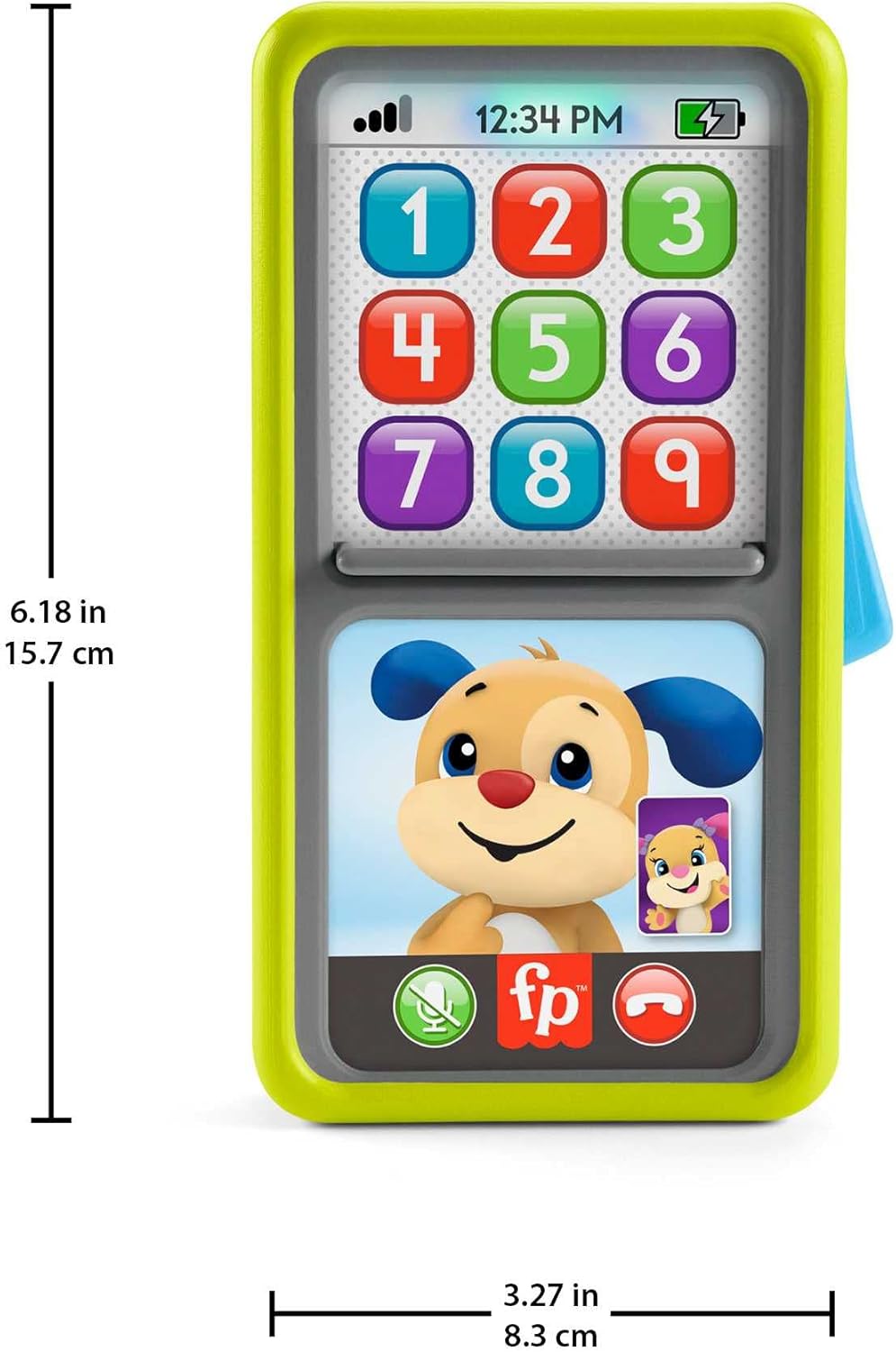 MAttel Fisher-Price Smartphone Scorri e Impara  Gioco Educativo Interattivo 6M+