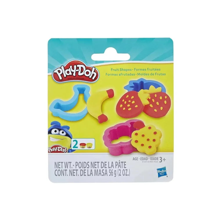 Hasbro PlayDoh Value Set E0801  Kit Plastilina con 3 Stampini & 2 Colori mod