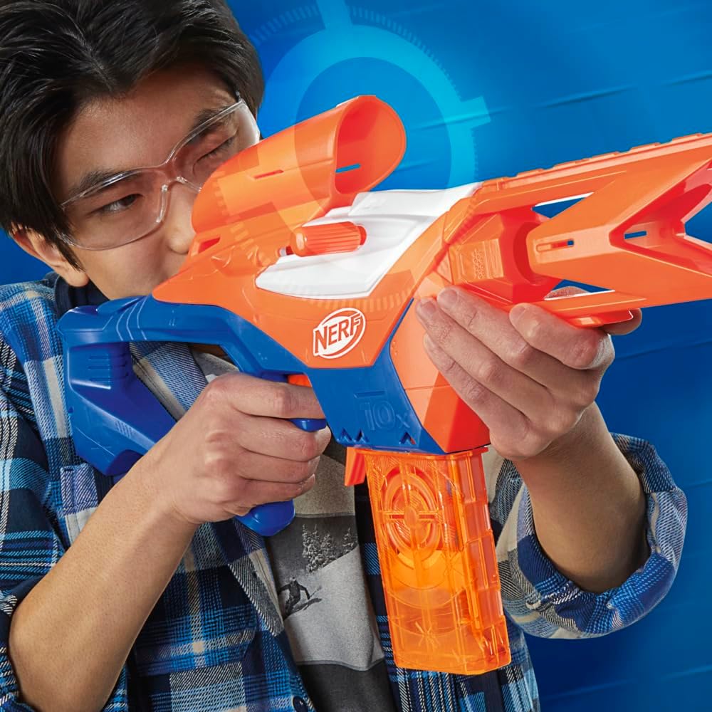Hasbro NERF NSeries Pinpoint F8621EU4  Blaster BoltAction con 10+8 Dardi