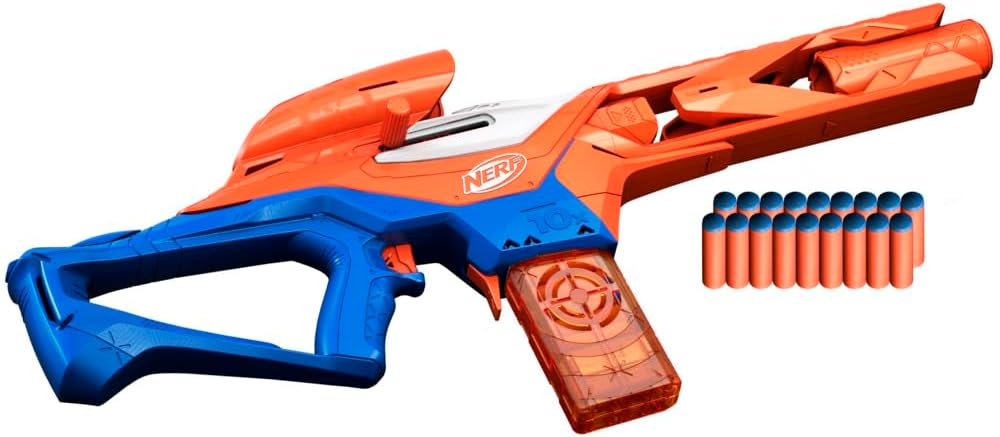 Hasbro NERF NSeries Pinpoint F8621EU4  Blaster BoltAction con 10+8 Dardi