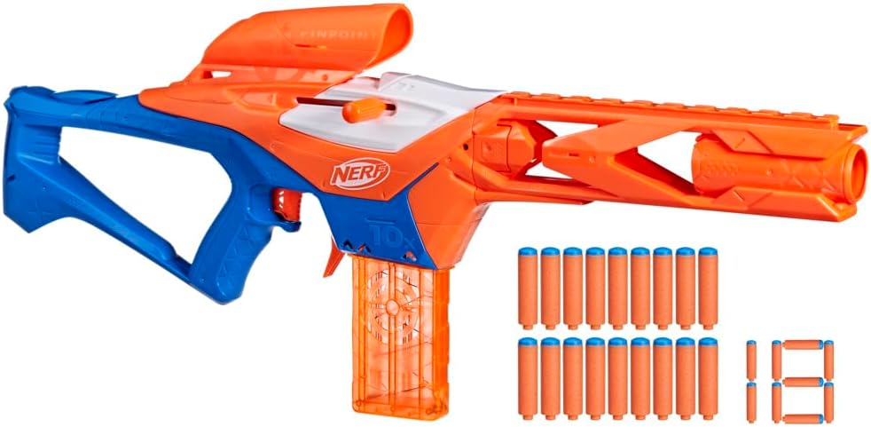 Hasbro NERF NSeries Pinpoint F8621EU4  Blaster BoltAction con 10+8 Dardi