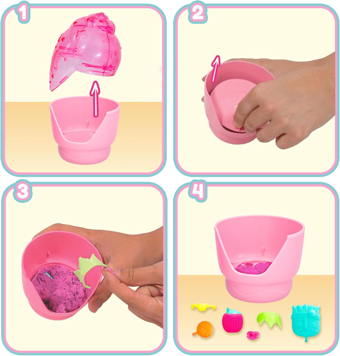 IMC Cry Babies Magic Tears Shiny Shells Mini Bambola che Piange Lacrime casuale