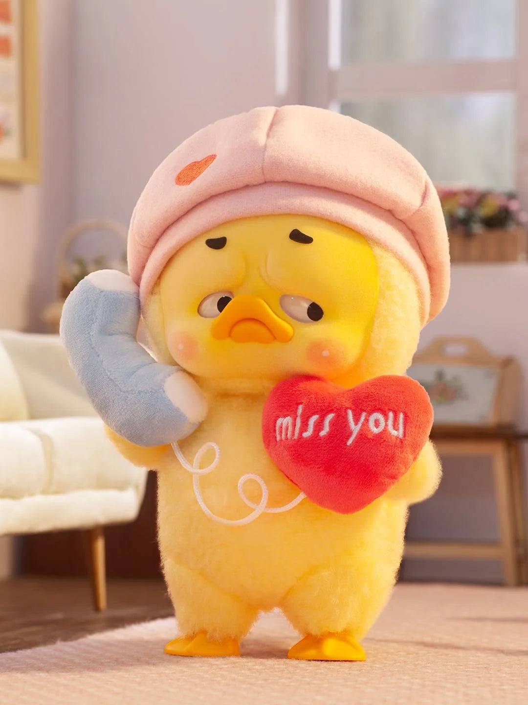 DIP77842 Upset Duck - Peluche a sorpresa 16cm collezionabili