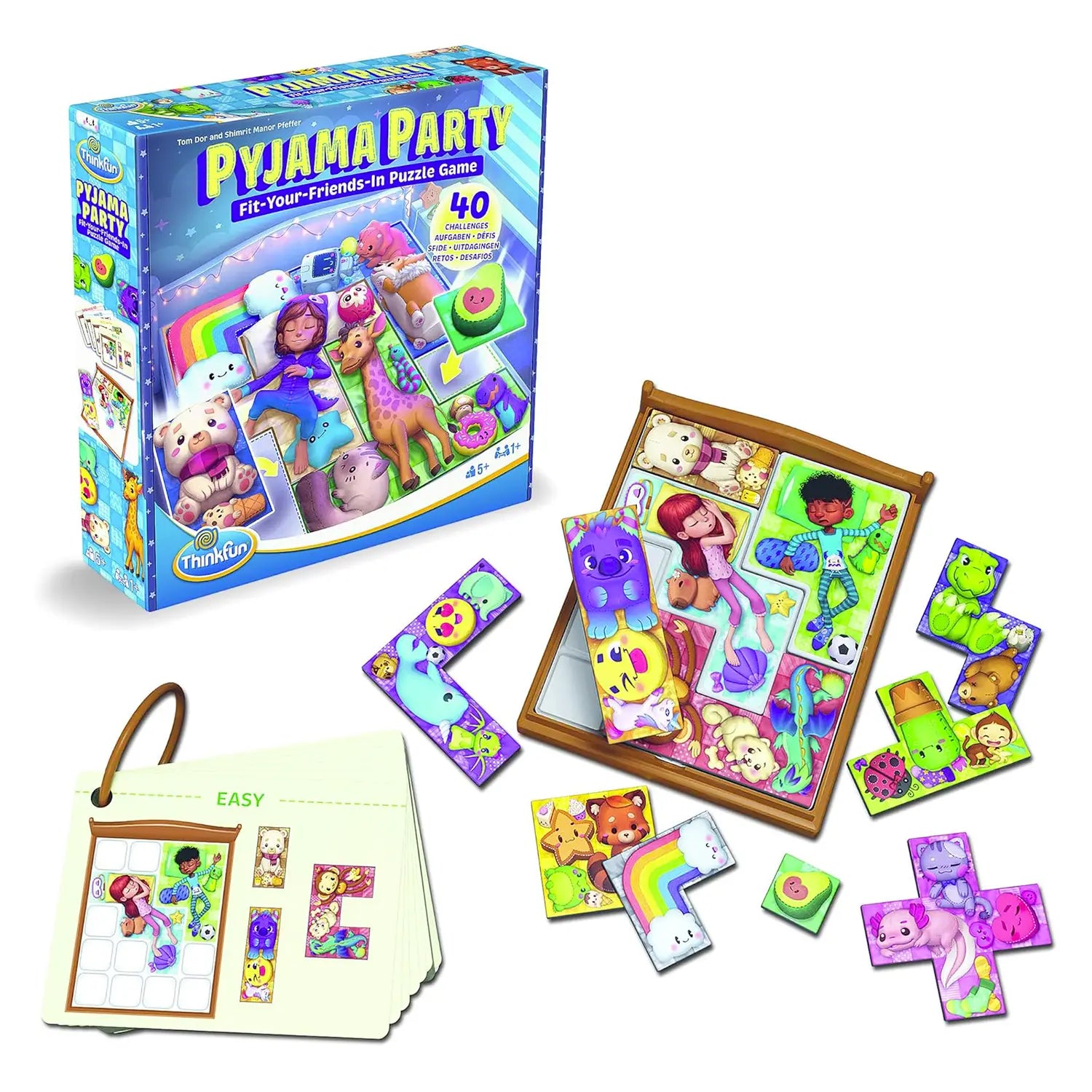 76651  Ravensburger Pijama Party Gioco da Tavolo Divertente per Bambini
