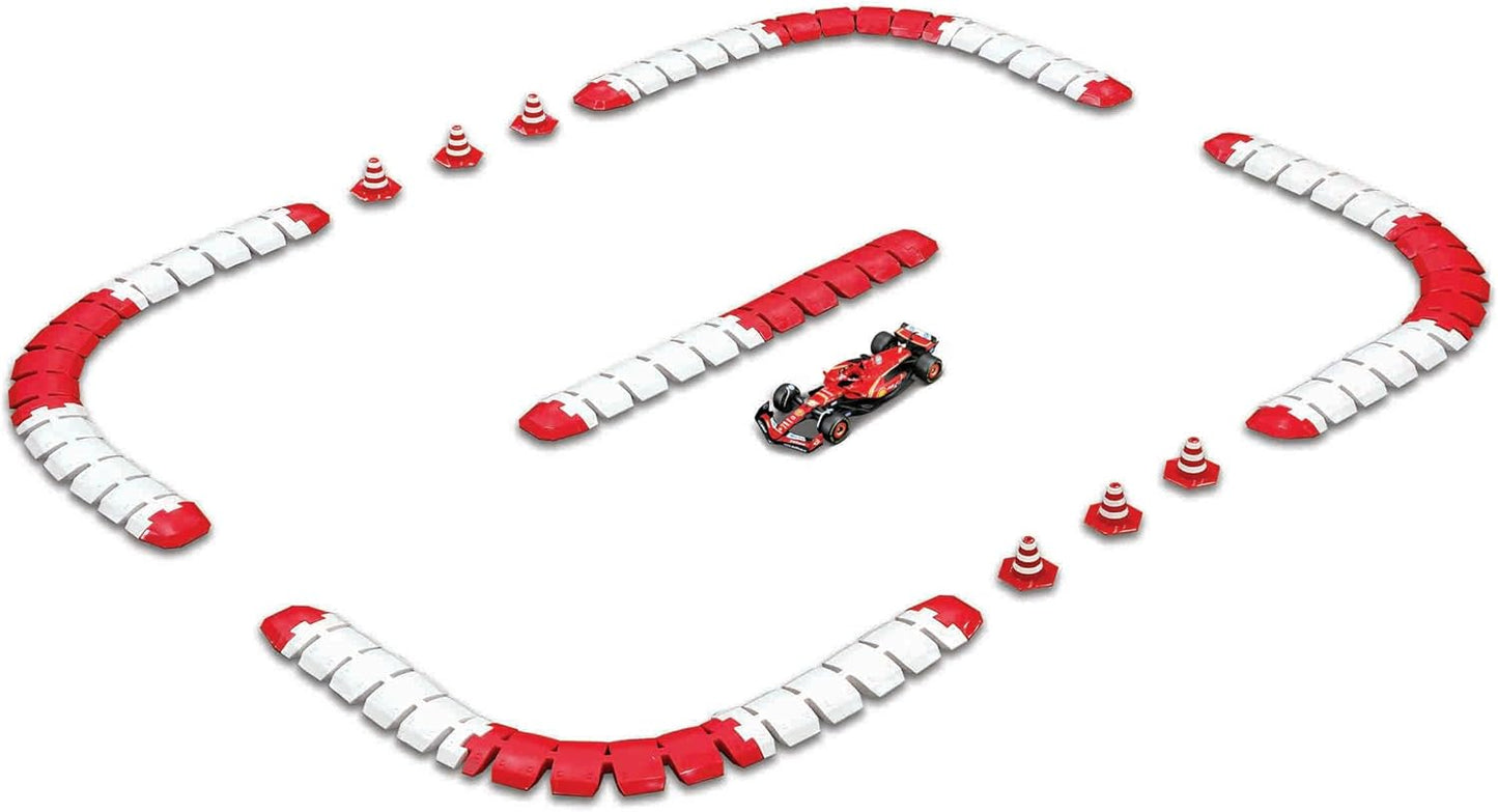 82671RC RC FORMULA Racing Ferrari SF-24 diecast 1:41 con TRACCIATO radiocomando