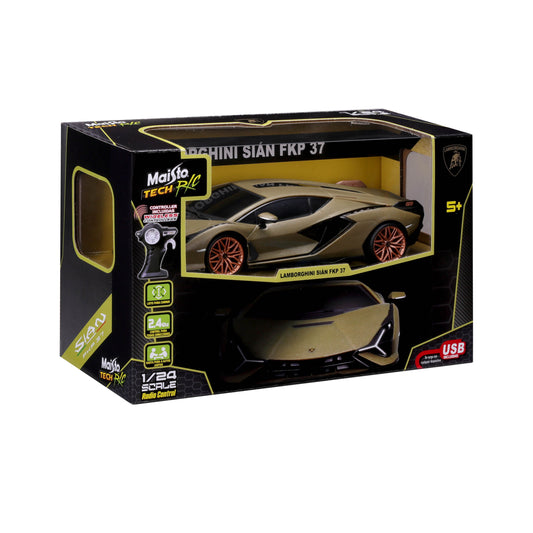 82580_82338 Bburago Maisto Tech RC LAMBORGHINI SIAN FKP 37 1:24  radiocomando