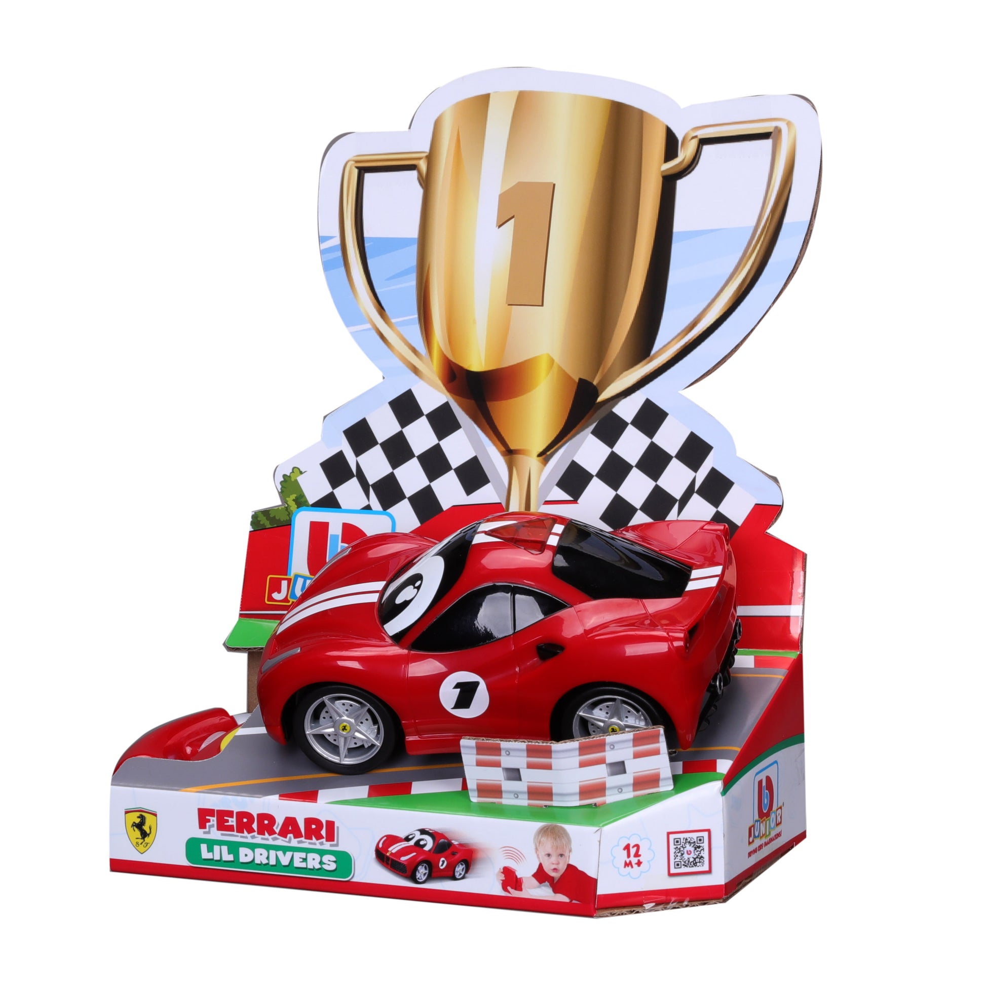 16-82006 Bburago junior  Bburago Junior 16-82006  Ferrari Lil Driver confezione