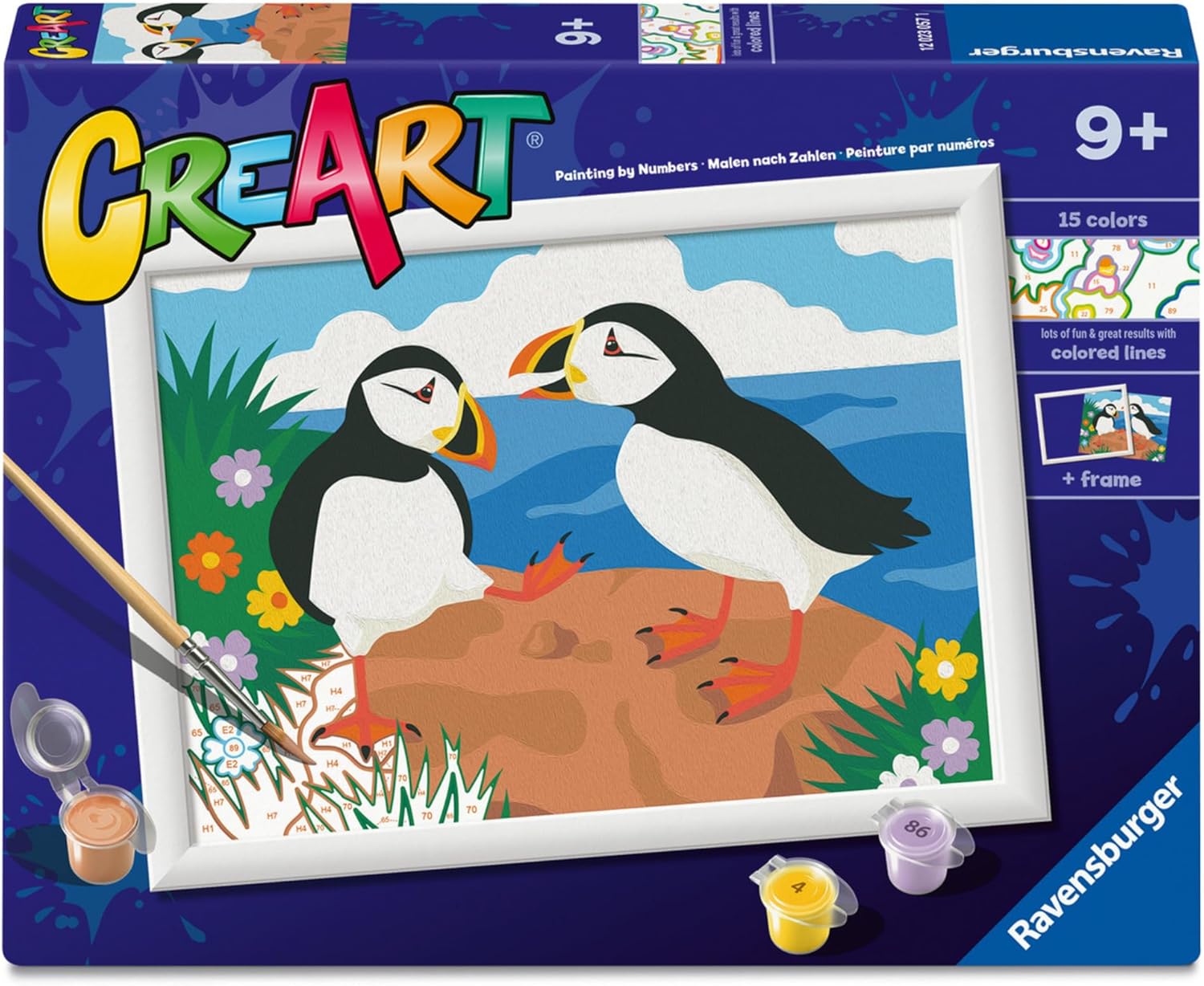 12023057 Ravensburger CreArt Serie D I Fedelissimi Pulcinella di Mare