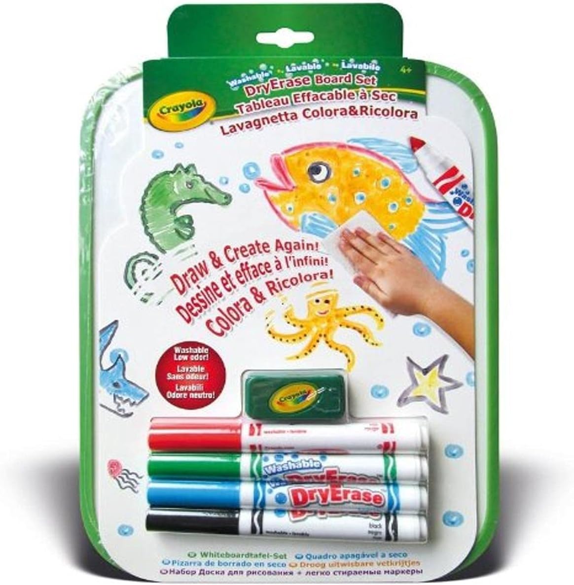 98-2003 CRAYOLA - Lavagnetta Colora & Ricolora con 4 Pennarelli Dry Erase