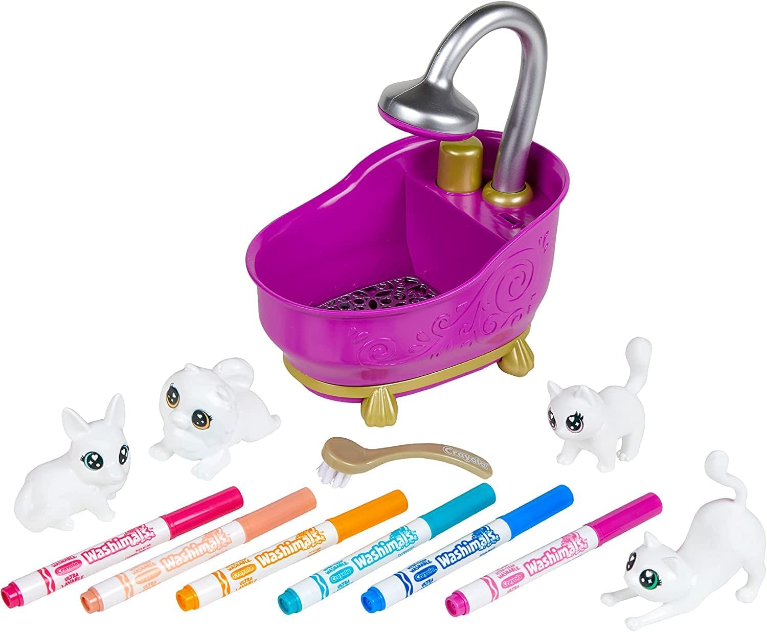 74-7453 CRAYOLA Washimals Pets - Set Attività Colora Lava
