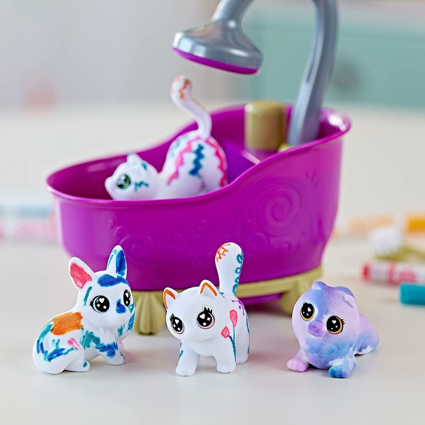 74-7453 CRAYOLA Washimals Pets - Set Attività Colora Lava