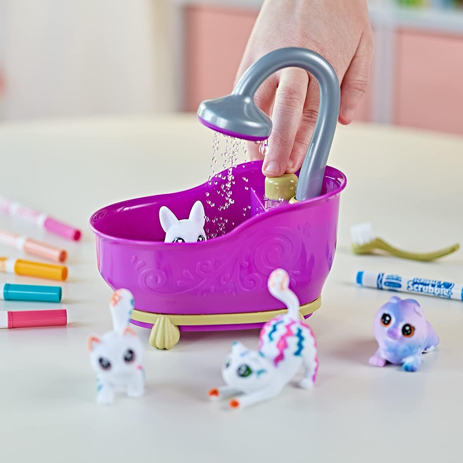 74-7453 CRAYOLA Washimals Pets - Set Attività Colora Lava