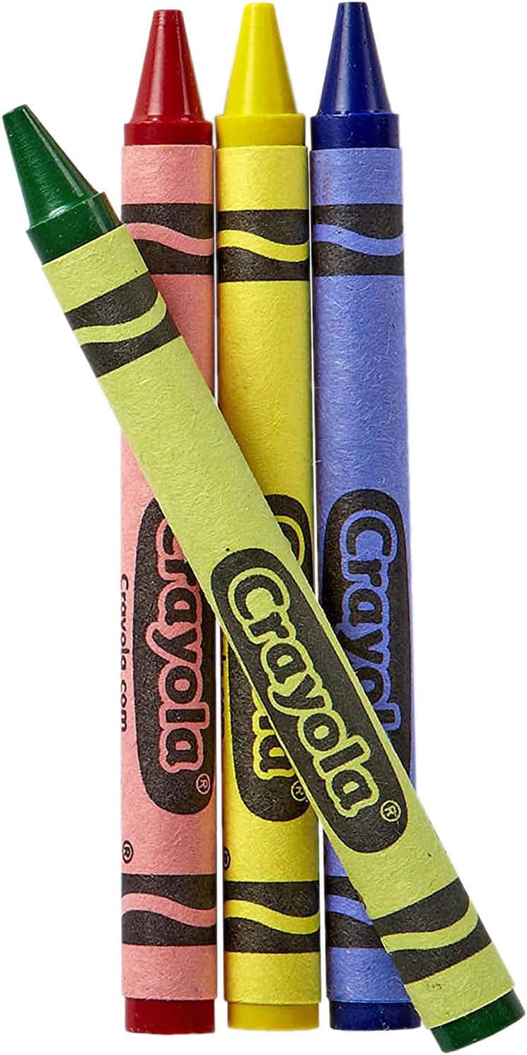 52-6448 CRAYOLA Pastelli a Cera, Confezione da 64 crayon