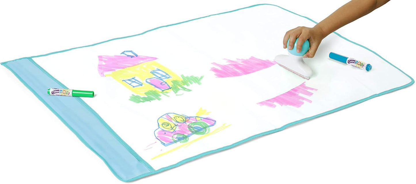 CRAYOLA  Colora e Ricolora - Tappetone, Maxi superficie riutilizzabile