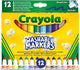 58-8340 CRAYOLA -12 Pennarelli Lavabili con Punta Maxi