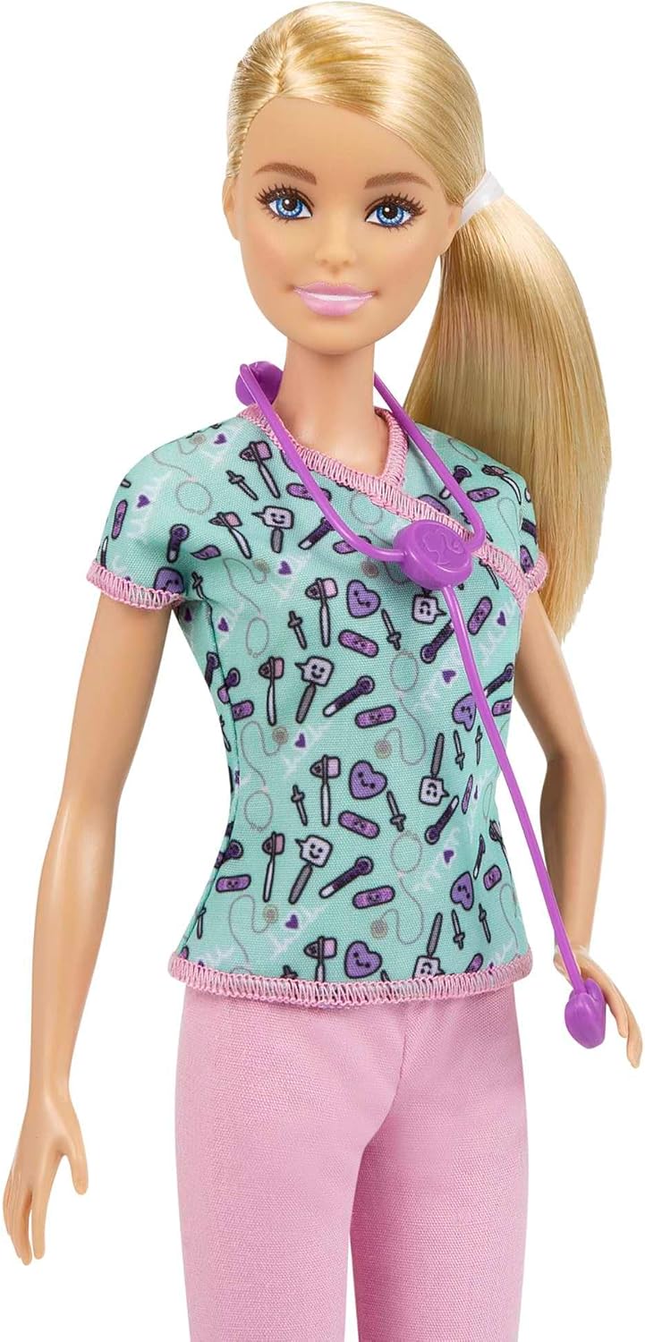 Barbie Carriere  Bambola Infermiera GTW39 con Accessori
